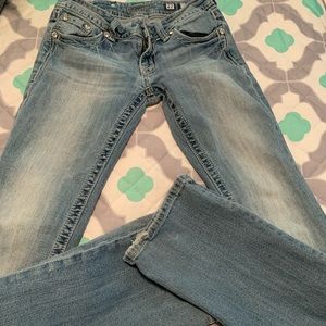 Miss Me size 27 slim fit preowned jeans